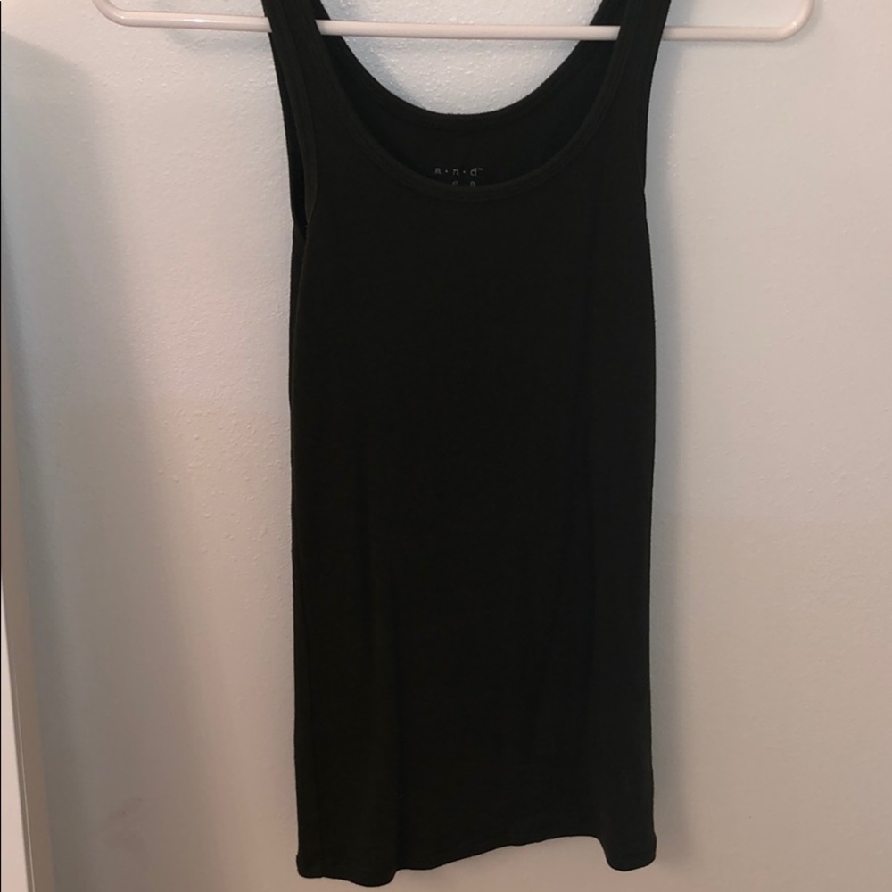 Dark Green Tank-Top